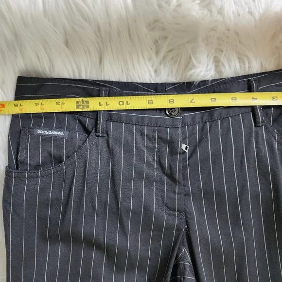 D&G women wool skinny pants, size 40 IT, 4 US - Picture 5 of 6